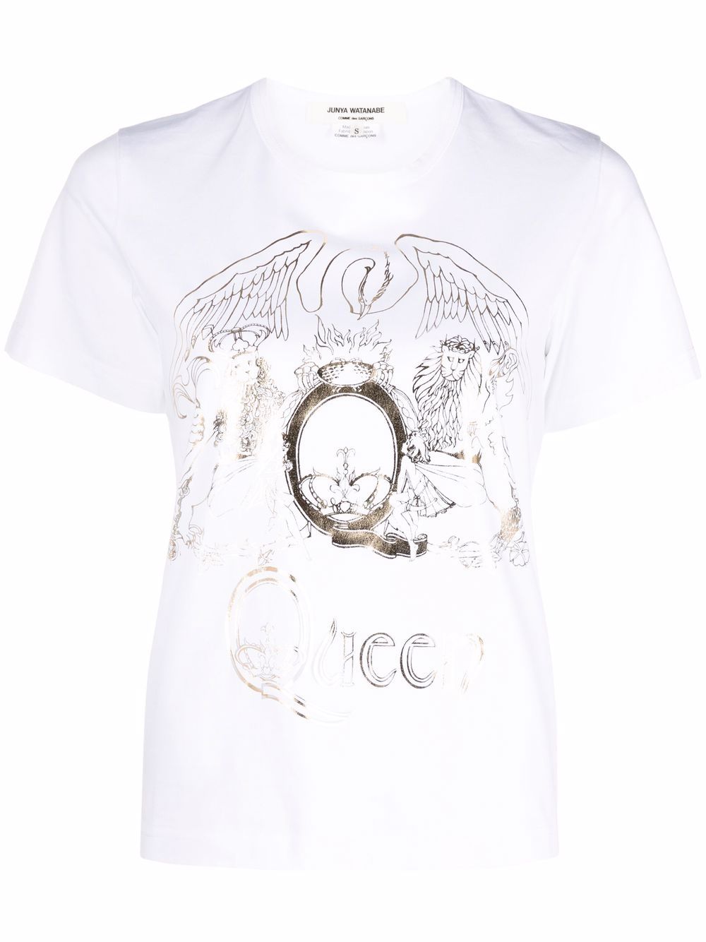 Graphic-print round-neck T-shirt - White