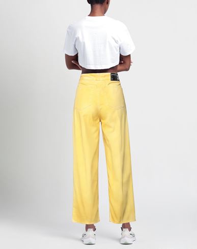 Woman Denim pants Yellow