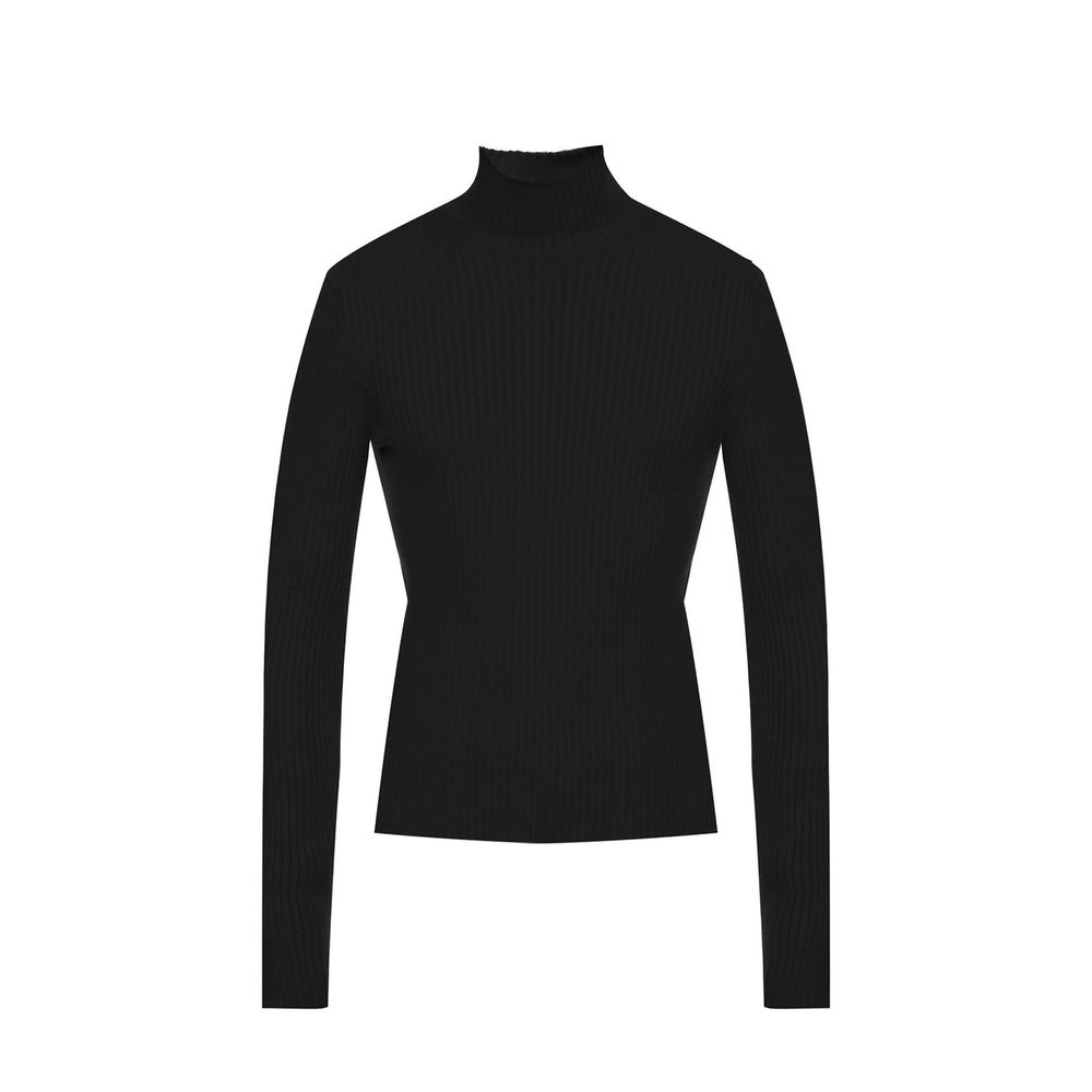 Cashmere Turtleneck — Black