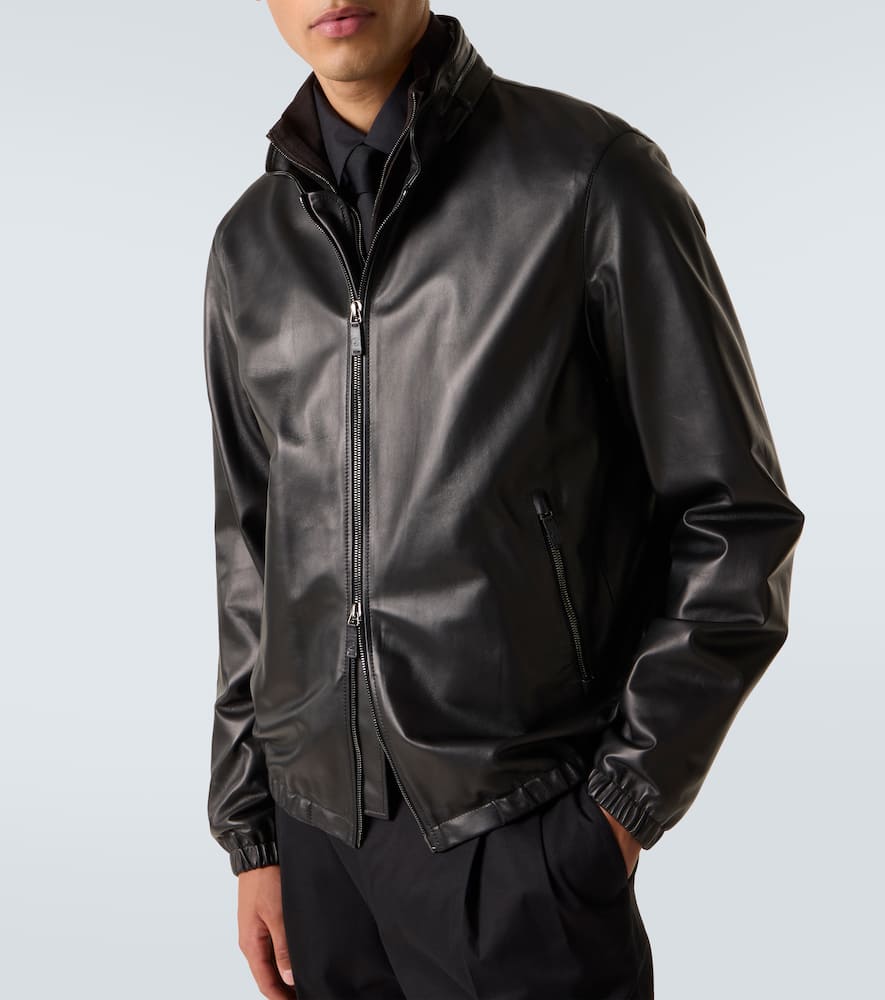 Leather jacket