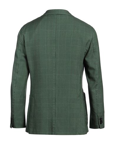 Boglioli Man Blazer Green Size 38 Silk