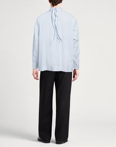 Man Shirt Azure Size 15 ½ Cotton, Viscose