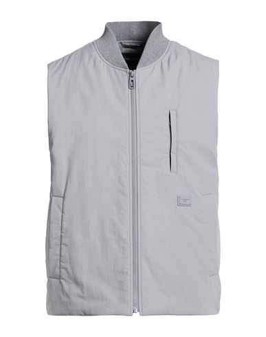 Man Vest Grey Size 42 Polyamide