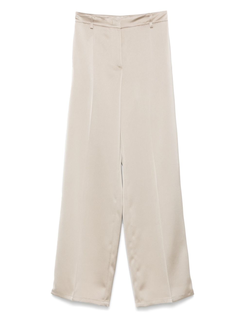 Blanca Vita satin trousers - Grey