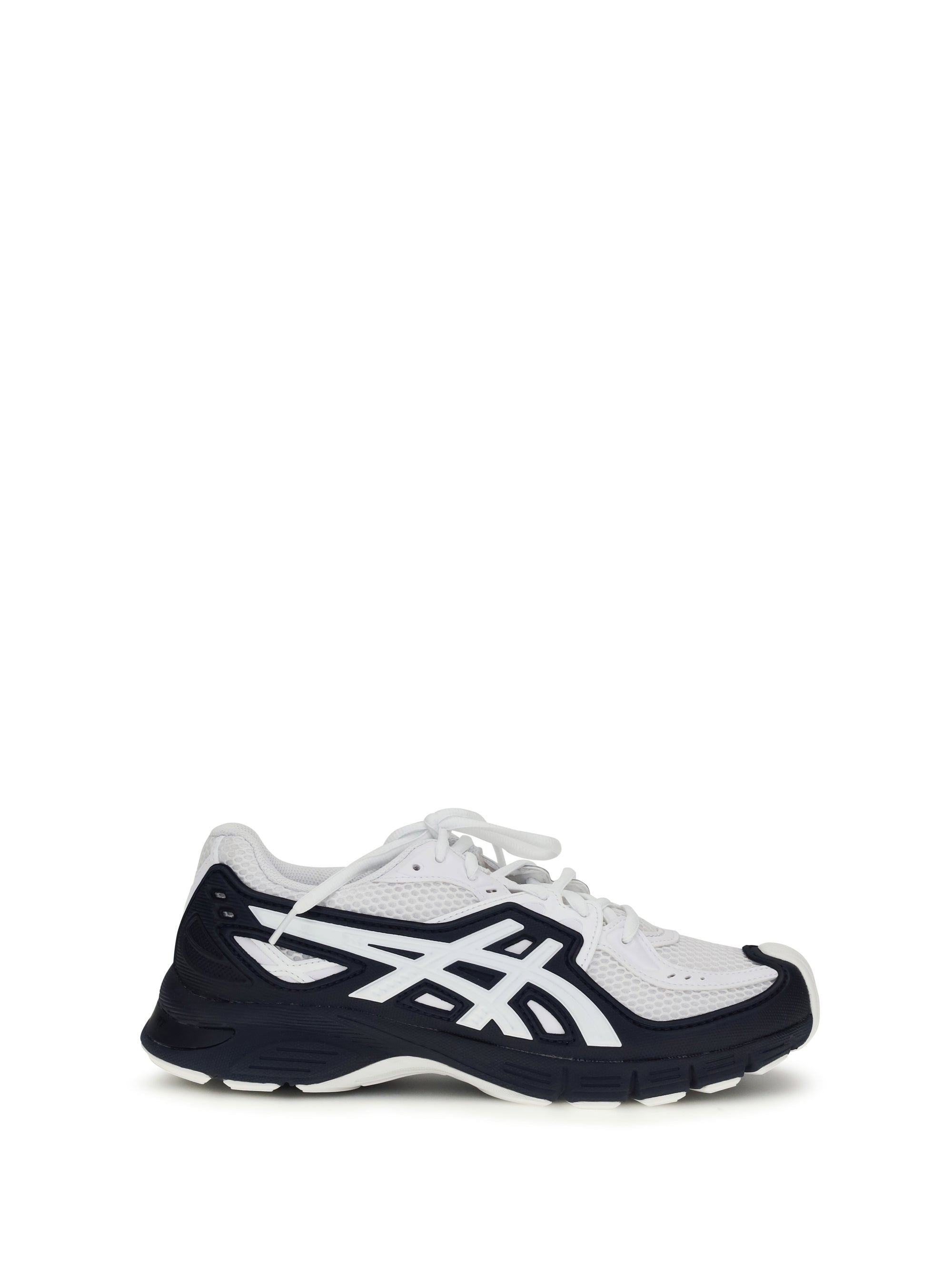 Colorblock Logo-Striped Sneaker — Navy