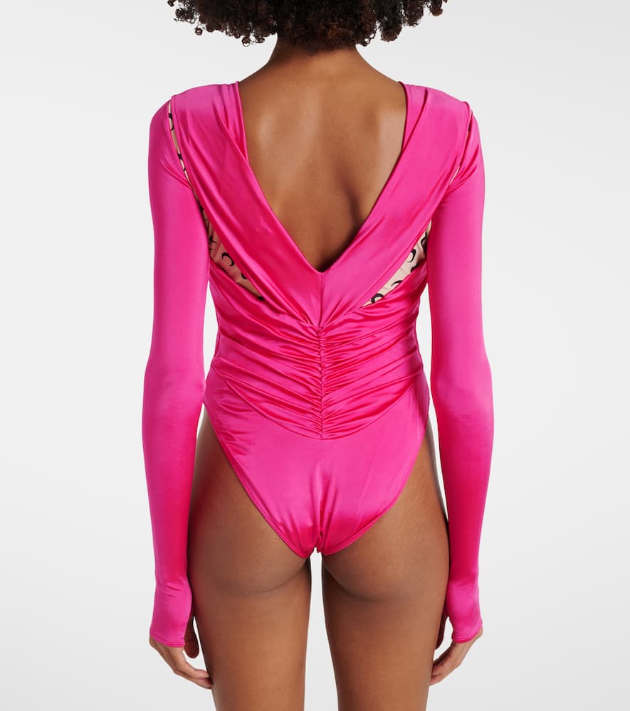 Regenerated jersey bodysuit