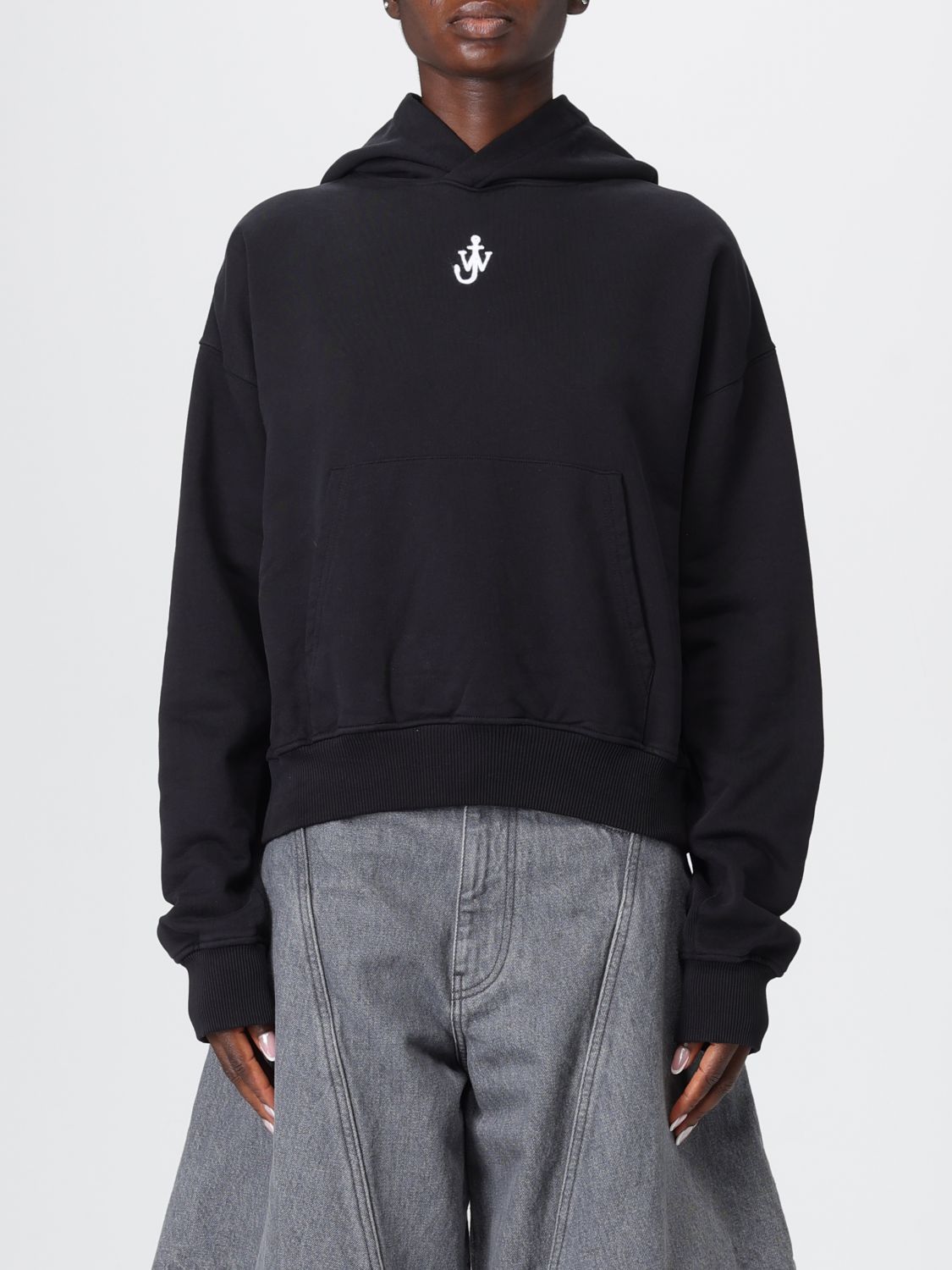 Sweatshirt Woman color Grey