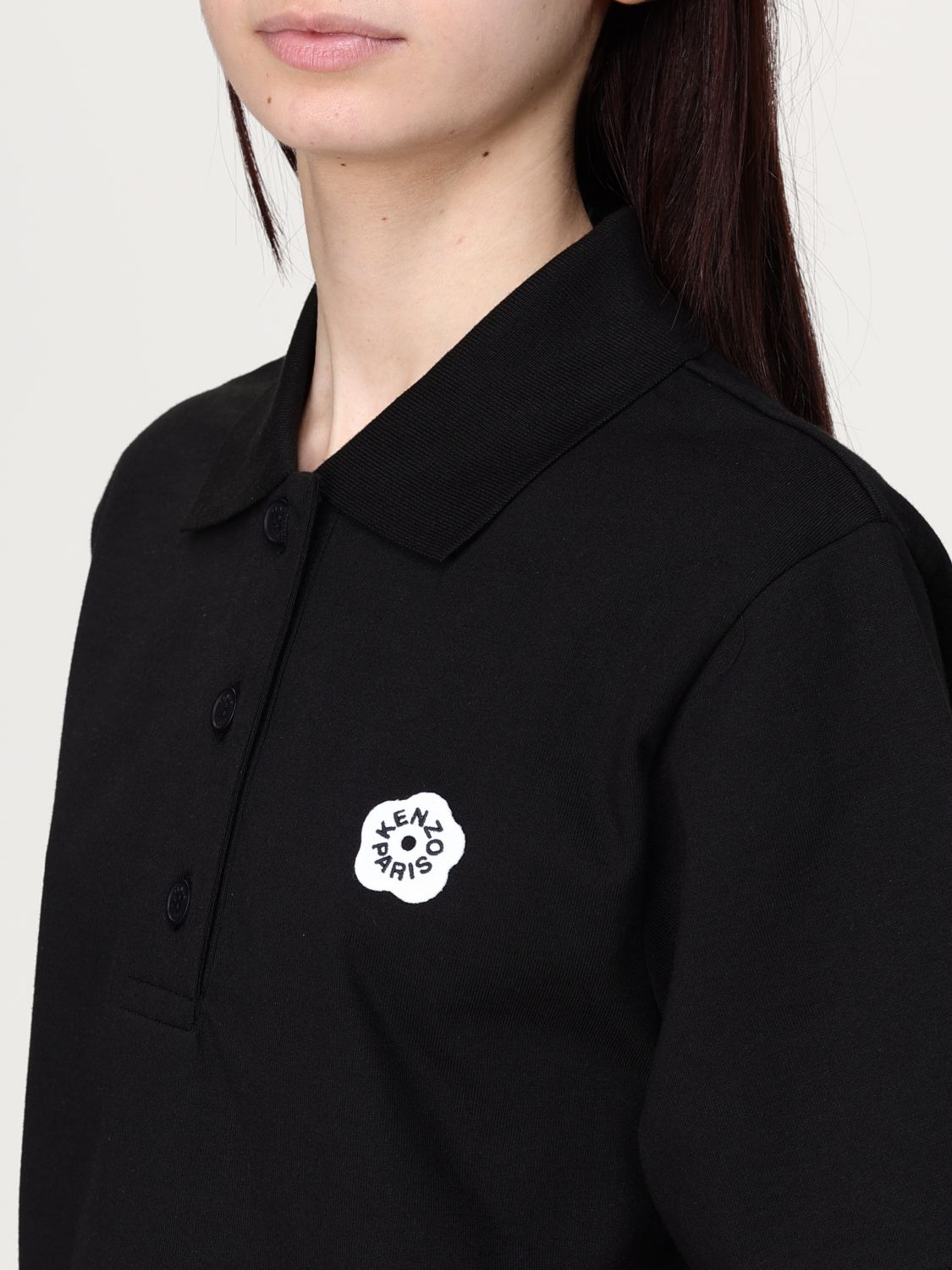 Boke-flower 2.0 polo shirt - Black