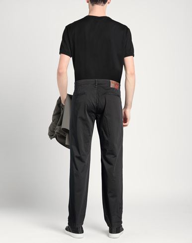 Man Pants Black Size 40 Cotton, Elastane