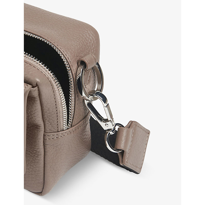 Womens Grey Bibi Leather Cross-body bag 
