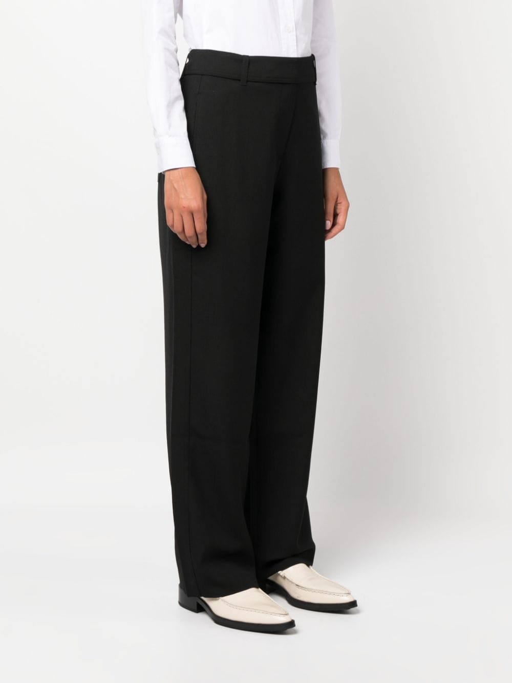 - Wool Blend Trousers
