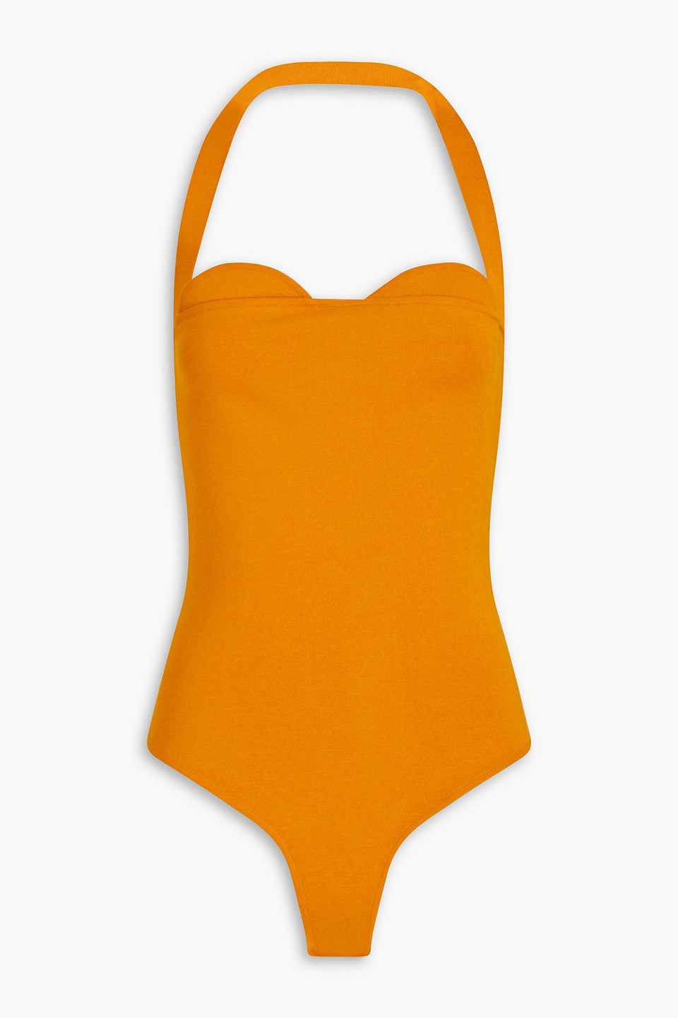Stretch-knit bodysuit