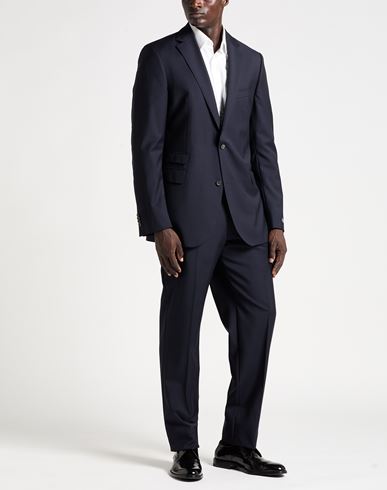 Man Suit Midnight blue Size 42 Wool, Mohair wool