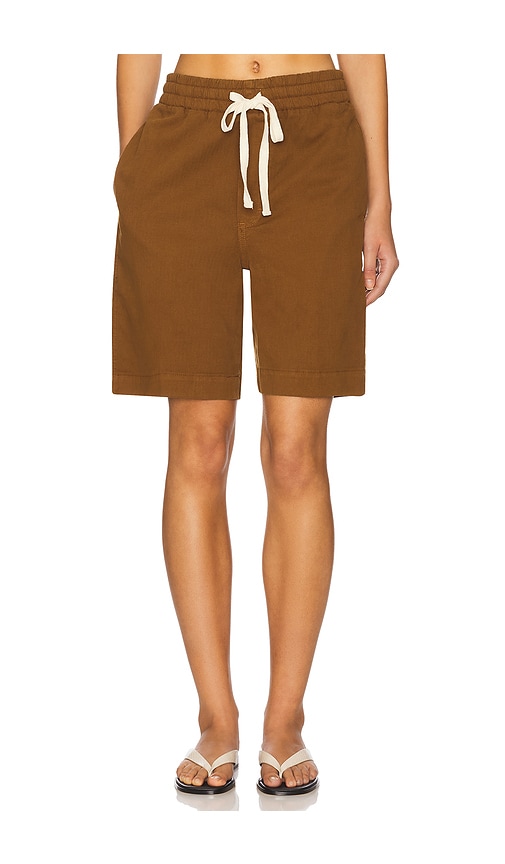 AMO Denim SHORTS TINA in Brown. Größe XS. Also in