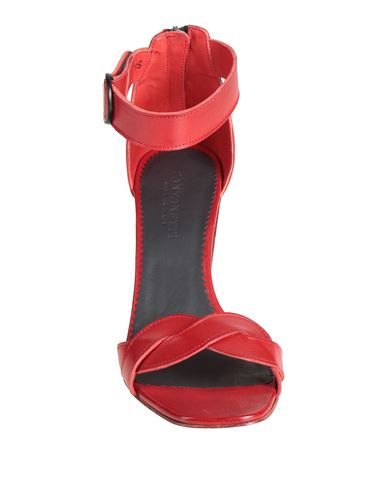 Woman Sandals Brick Size 7.5 Leather