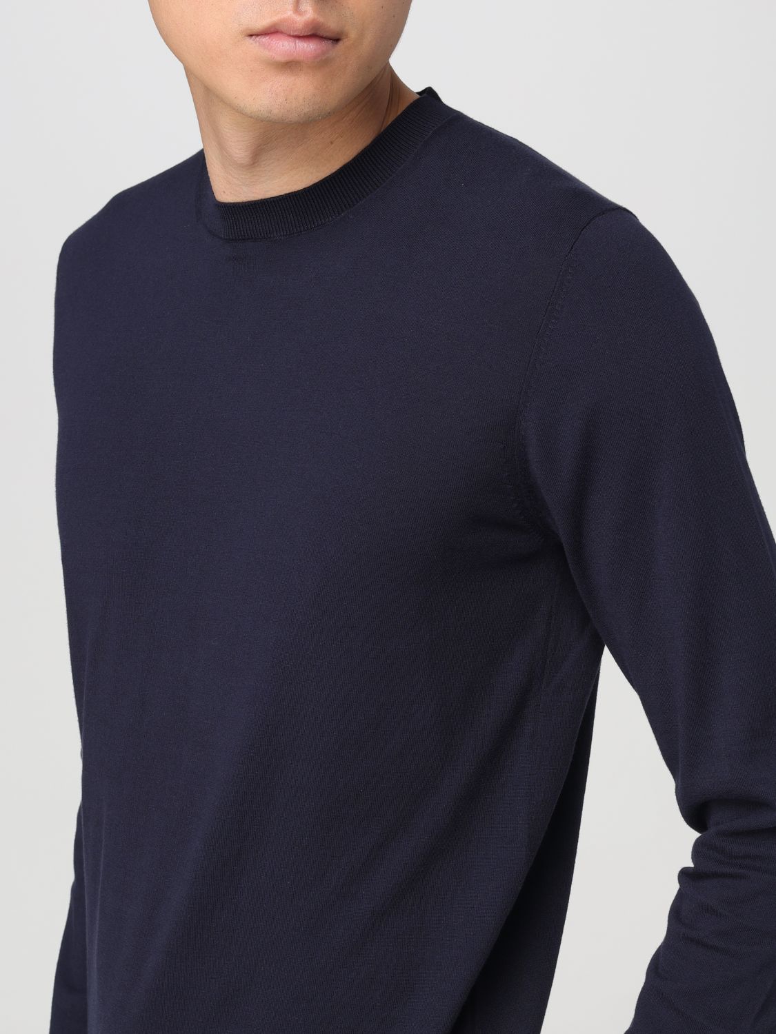 Sweater Men color Blue