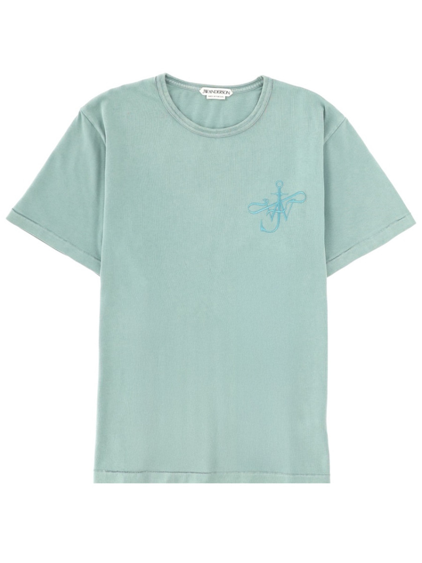 JW Anderson - short sleeve round neck graphic t shirt