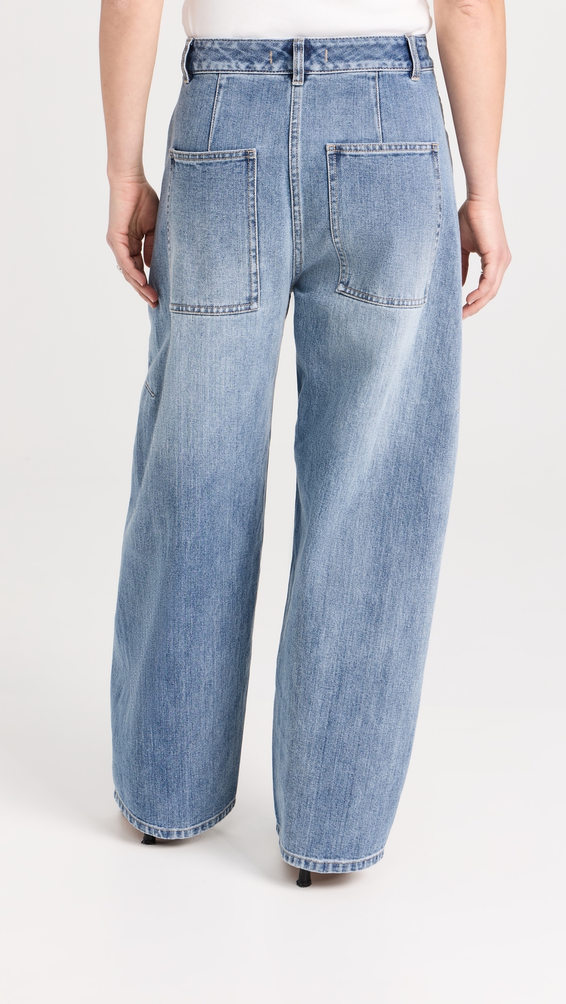 Petite Classic Wash Denim Sid Jeans Classic Blue