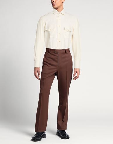 Man Shirt Cream Size 15 Linen