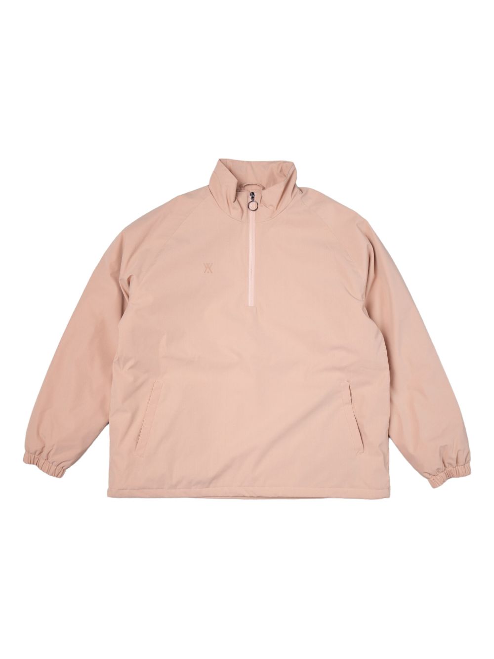 Half-zip pouch jacket - Pink