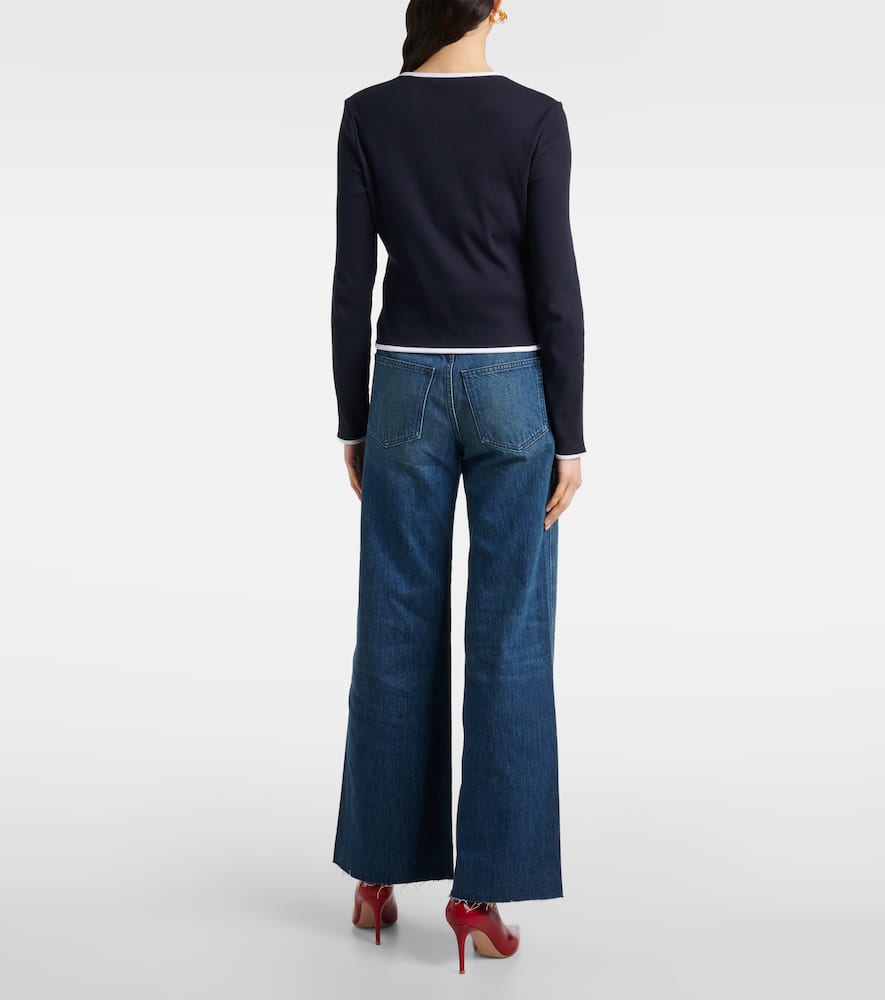 Wilmer cotton-blend cardigan