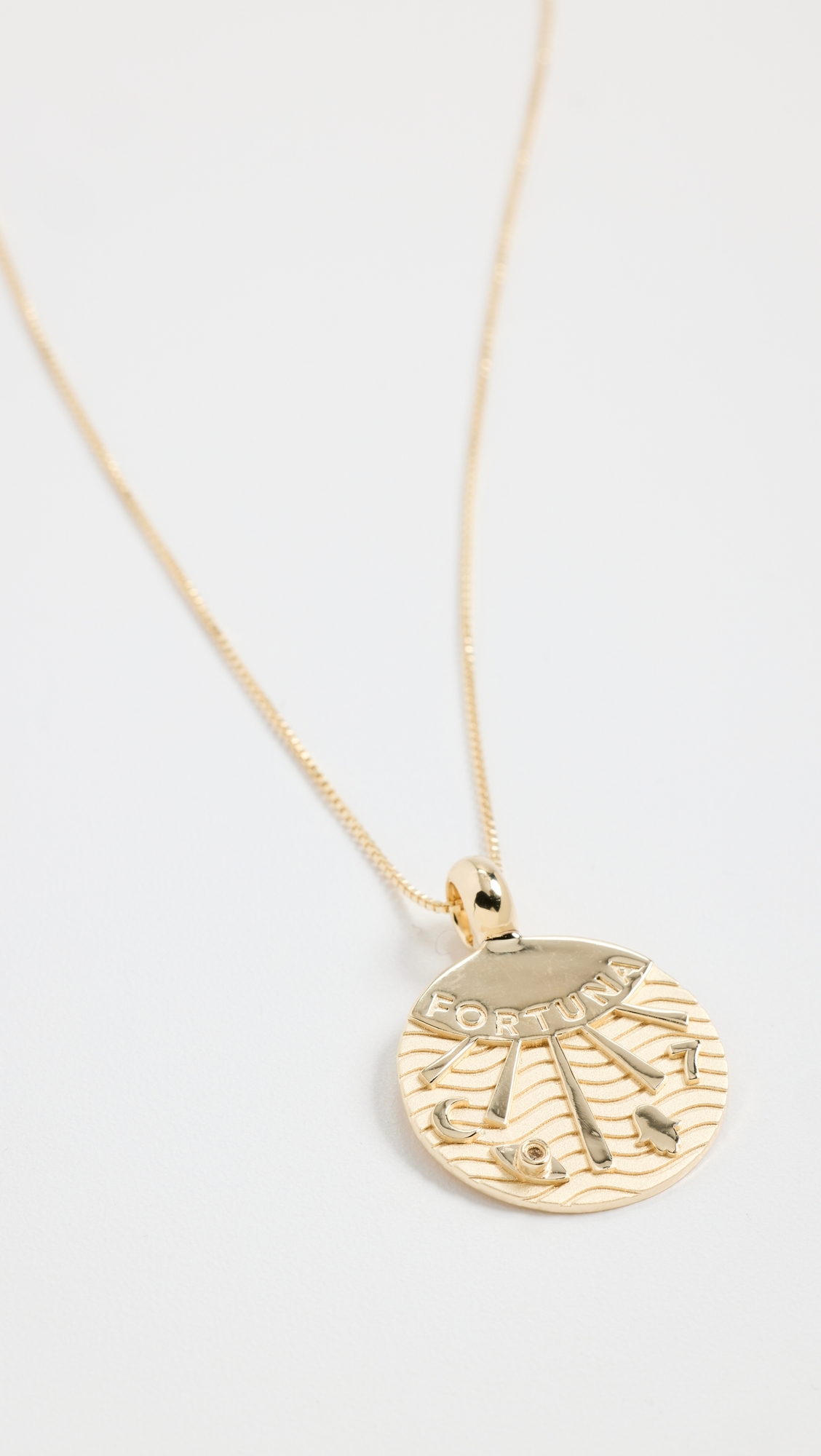 Fortuna Necklace Gold One Size