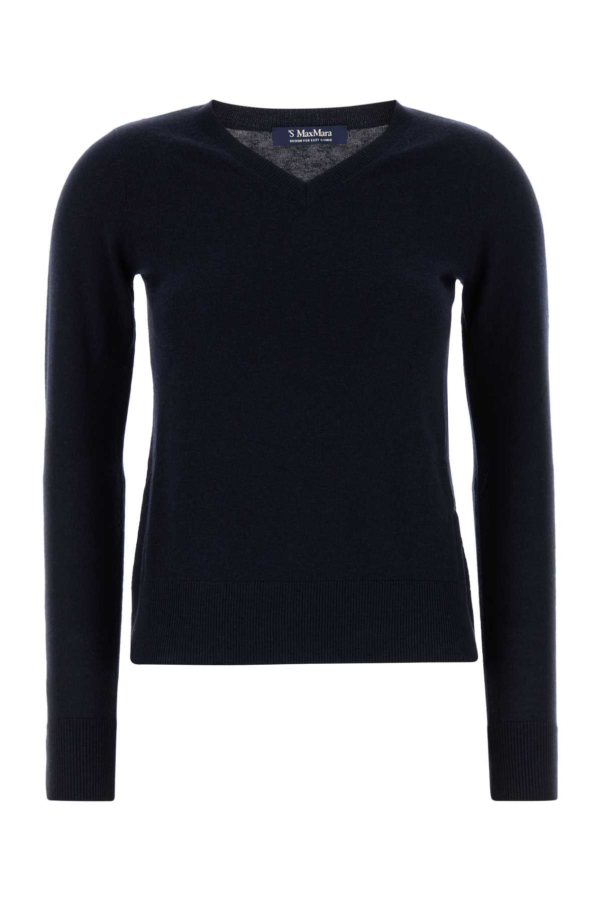 S Maxmara Idoneo Sweater — Navy