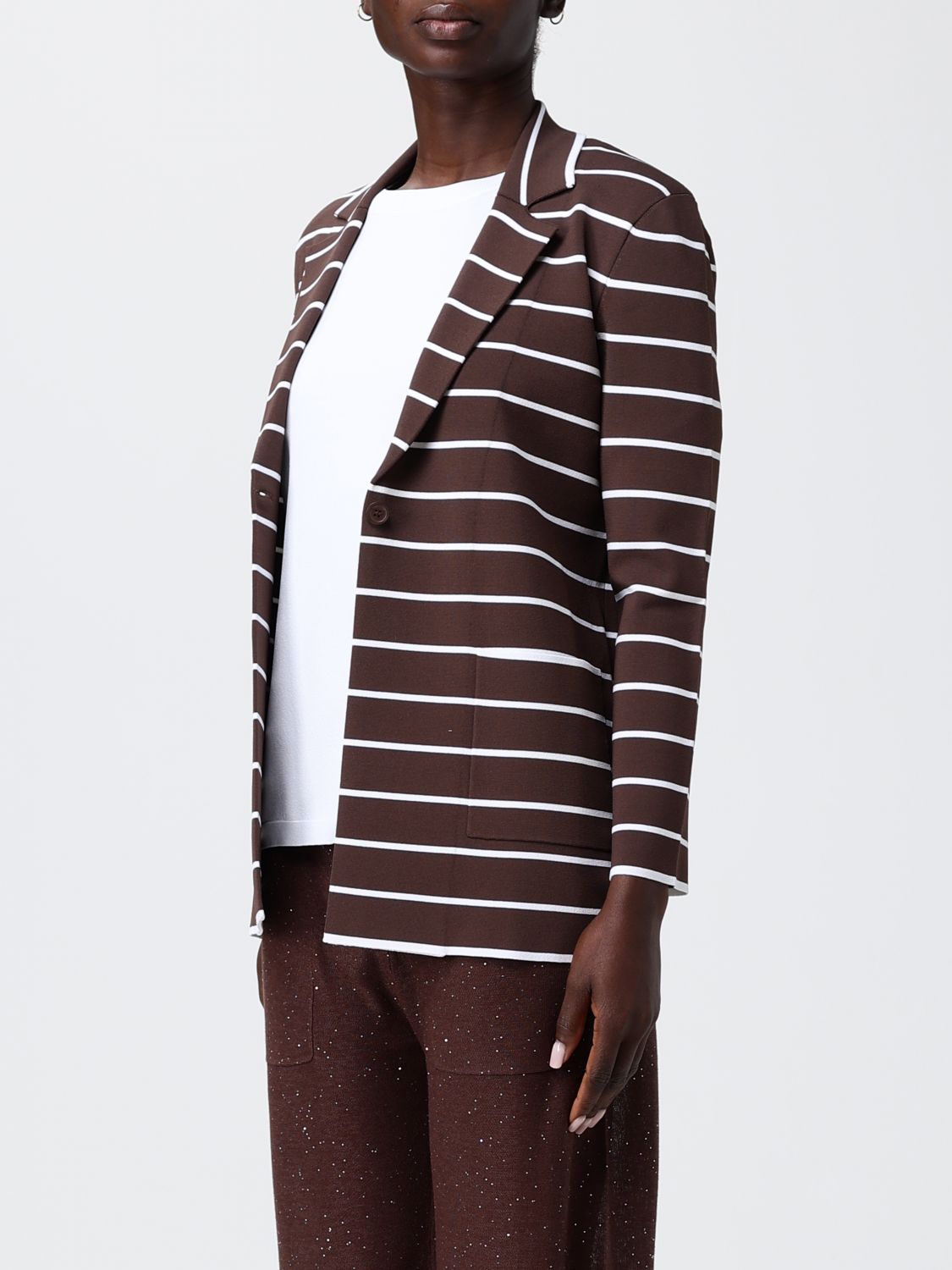 Sweater Woman color Coffee