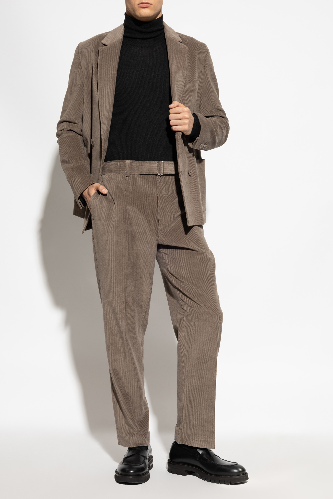 Corduroy Blazer, Men's, Brown