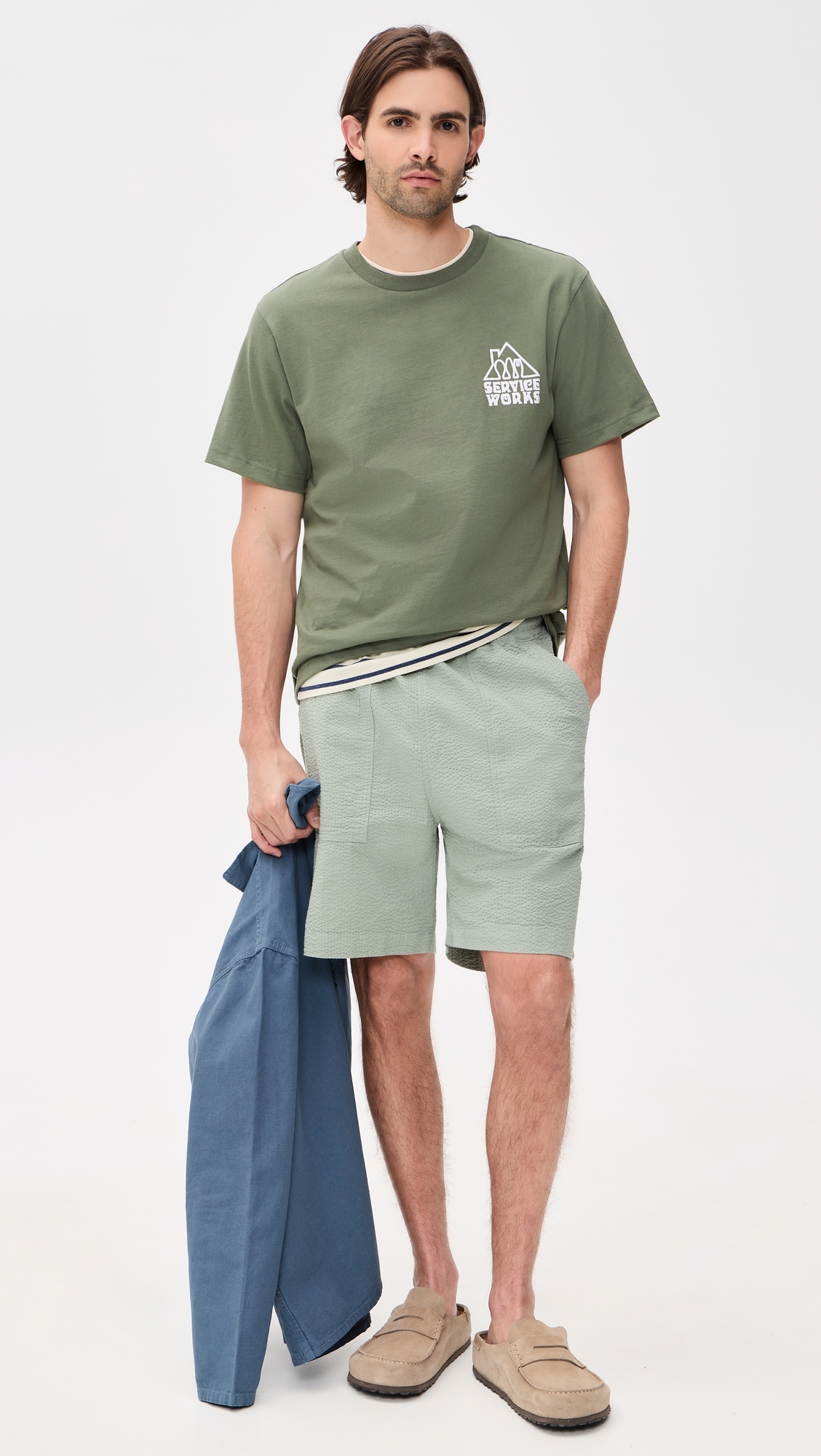 Home Comforts Tee Olive