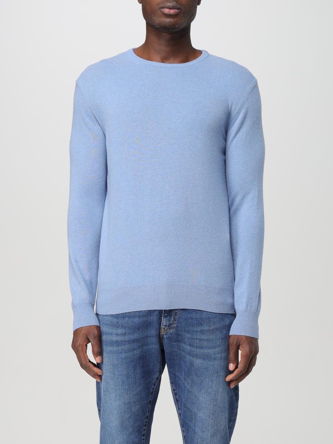 Sweater Men color Gnawed Blue