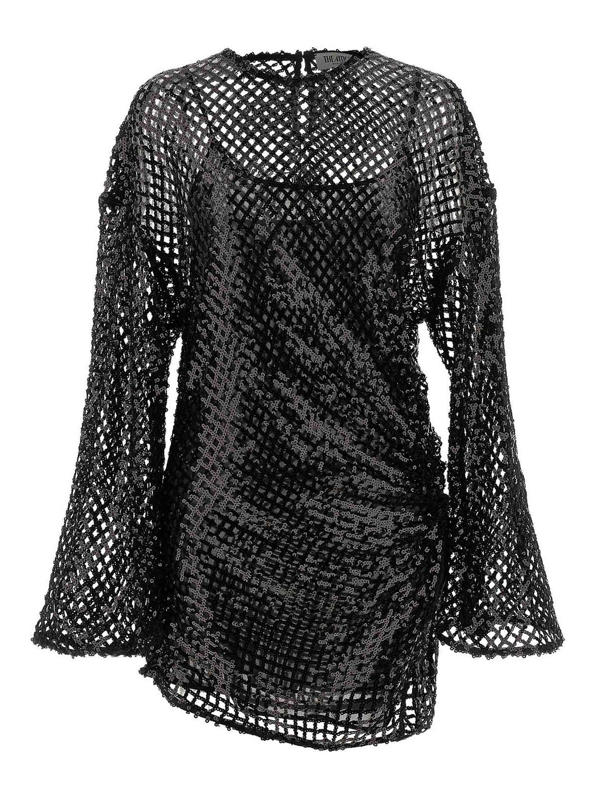 Sequin Mesh Dress