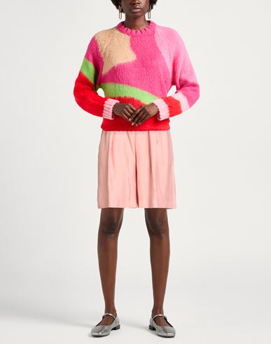 Samsøe Φ Samsøe Woman Shorts & Bermuda Shorts Salmon pink Size S Viscose, Linen