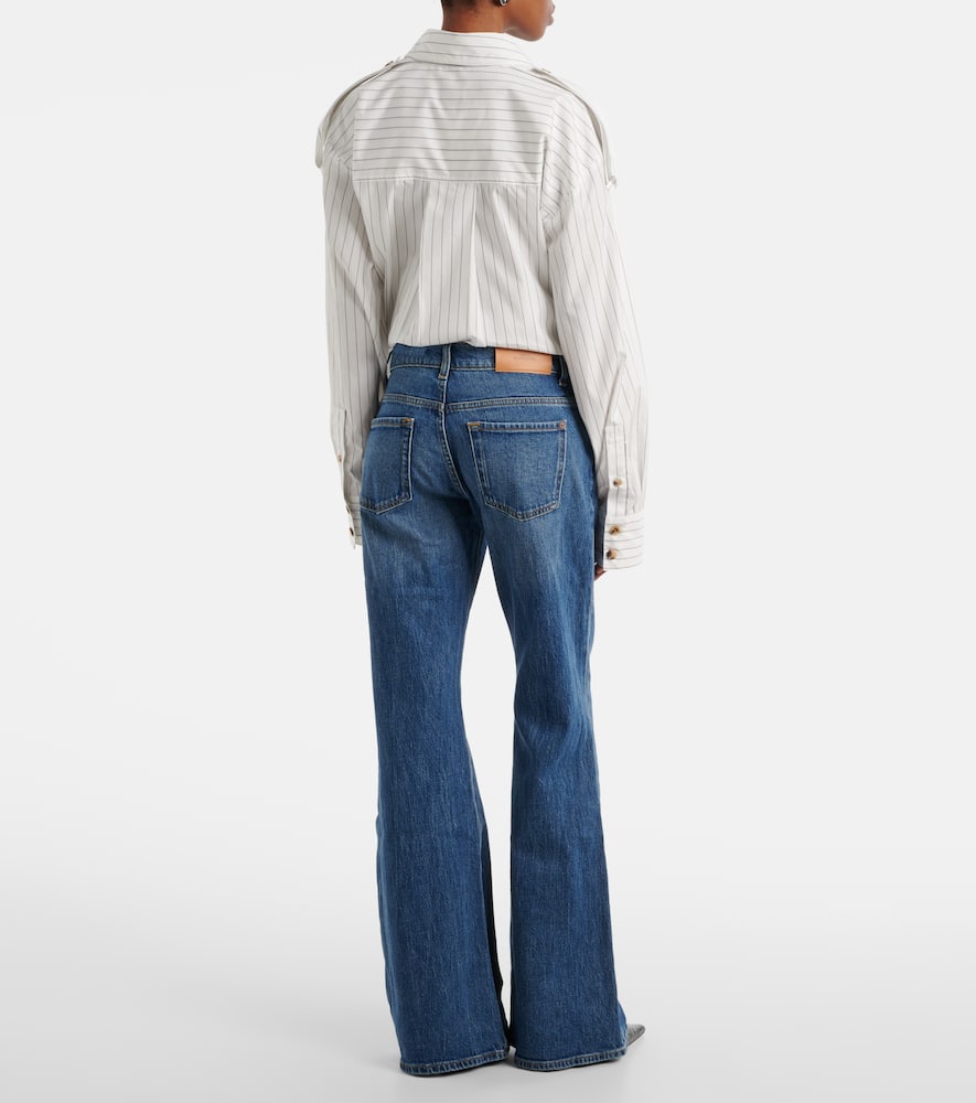 Mankind high-rise flared jeans