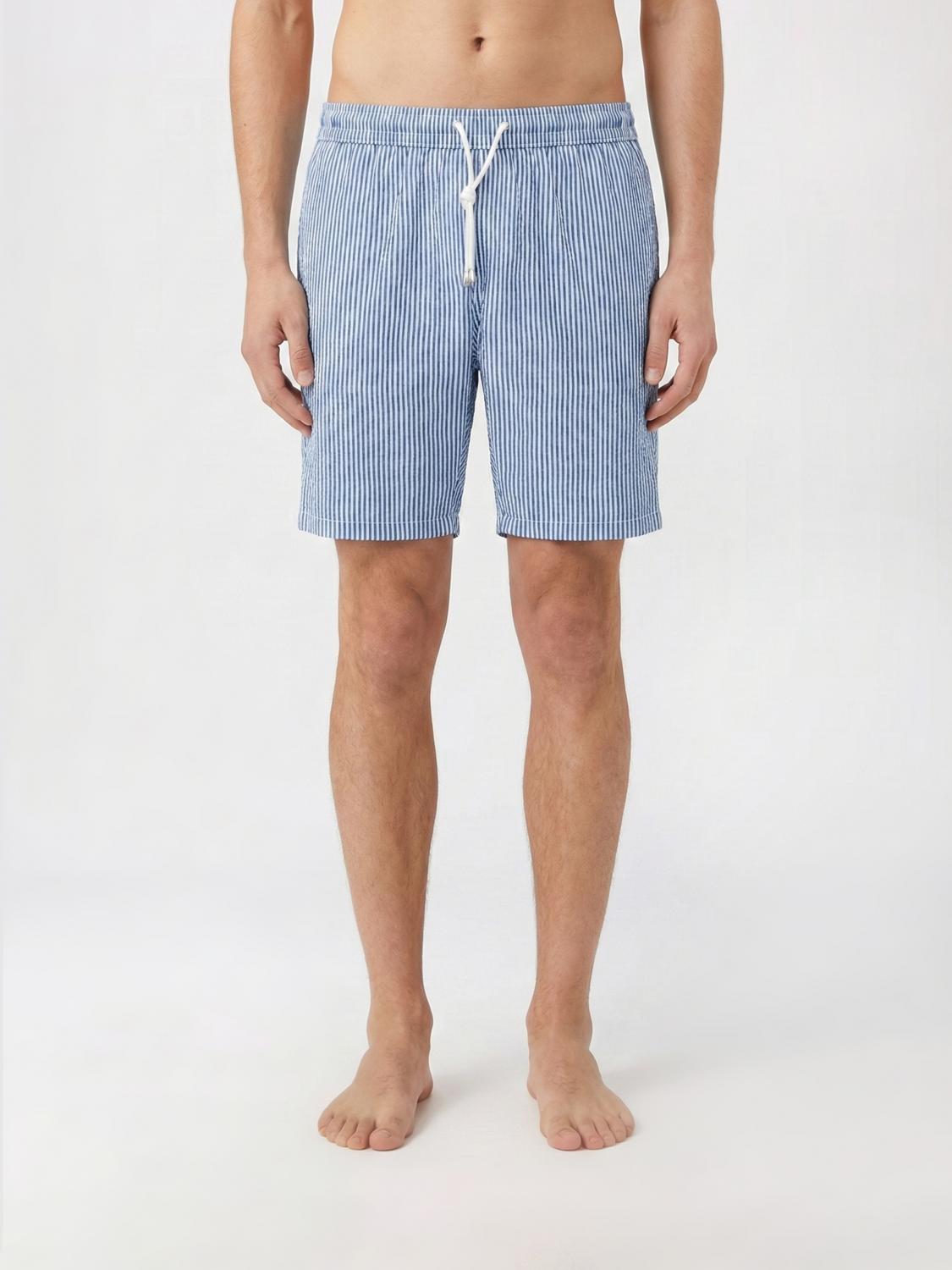 Swimsuit Men color Blue