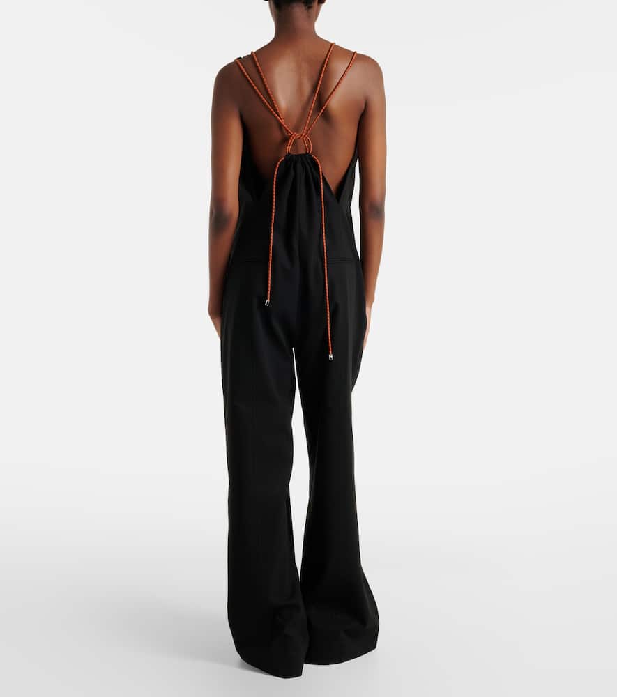 Cotton crêpe jumpsuit