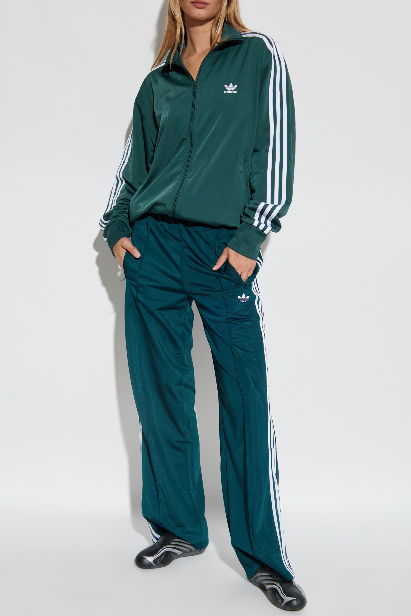 Sweatpants With Logo, Women's, Green