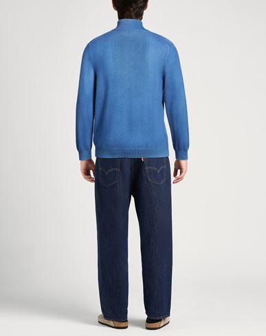 Man Turtleneck Blue