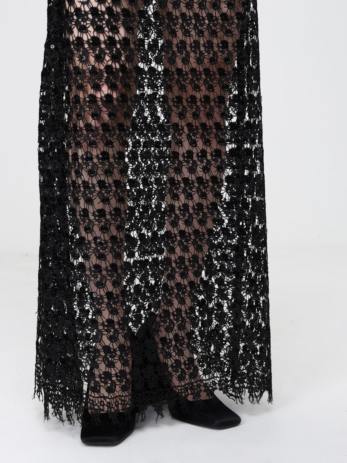 Skirt Woman color Black