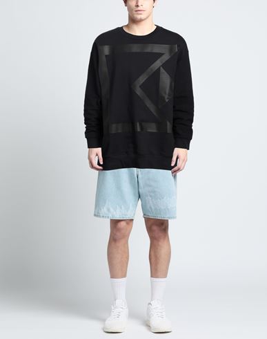 Man Sweatshirt Midnight blue Size S Cotton