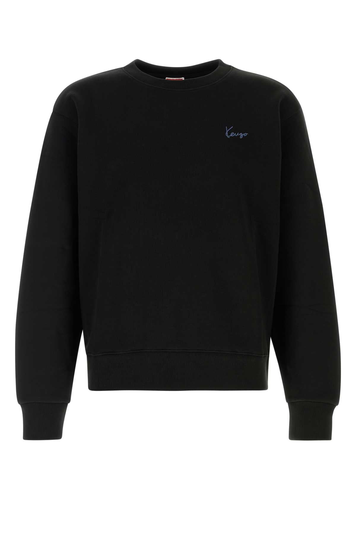 Cotton Sweatshirt — Black