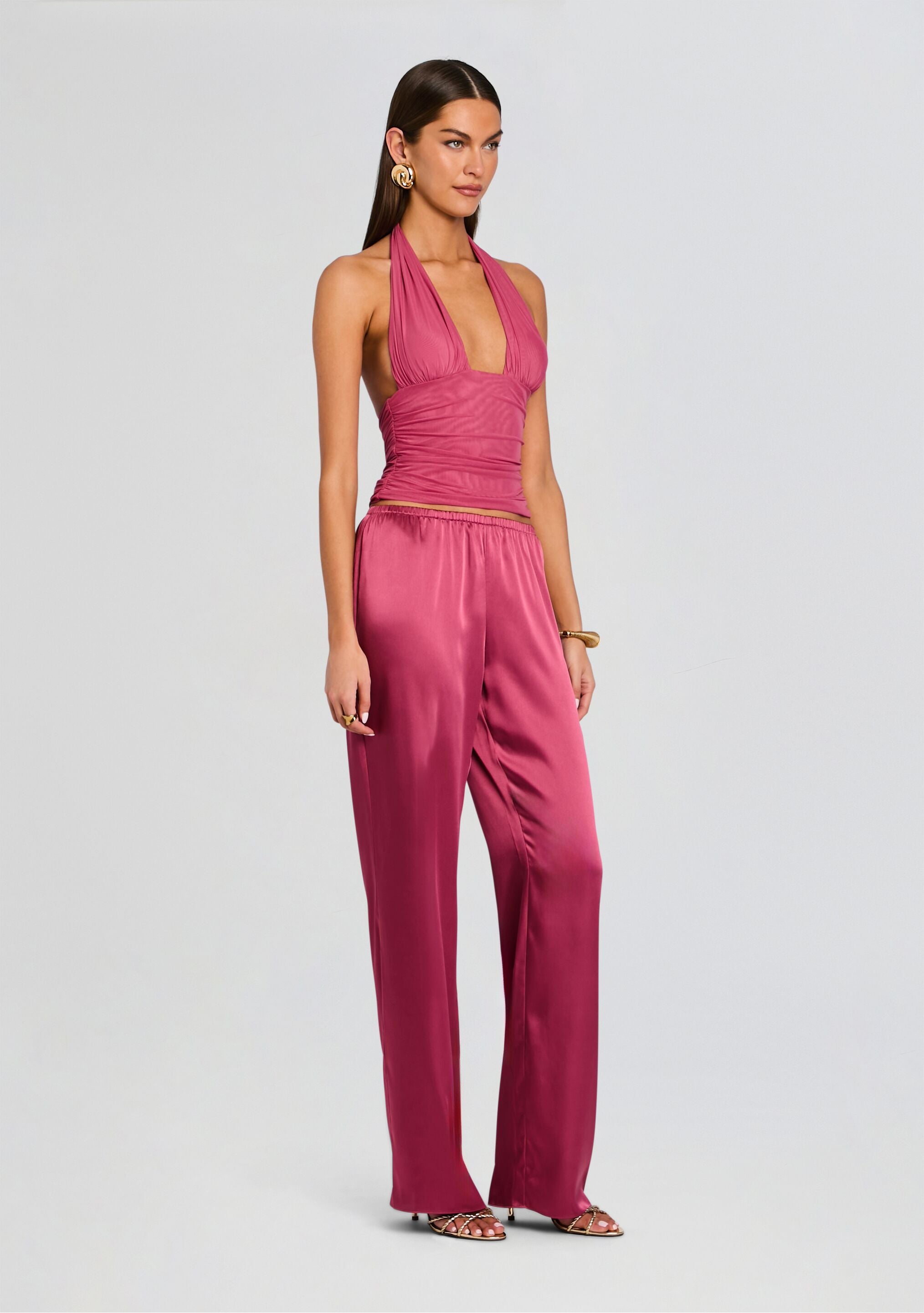Lillian Satin Pant