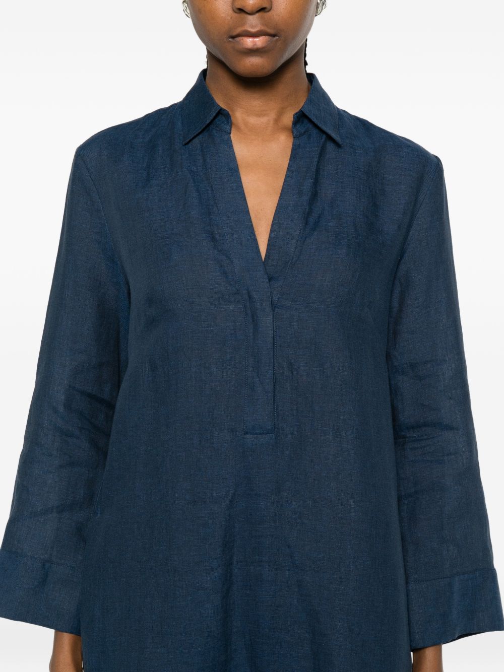 Robe chemisier en lin Archivio