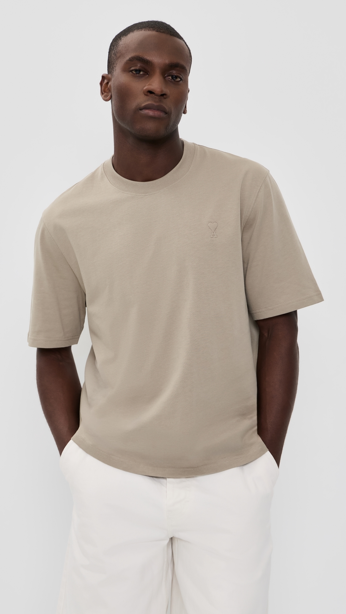 ADC T-Shirt Beige Taupe