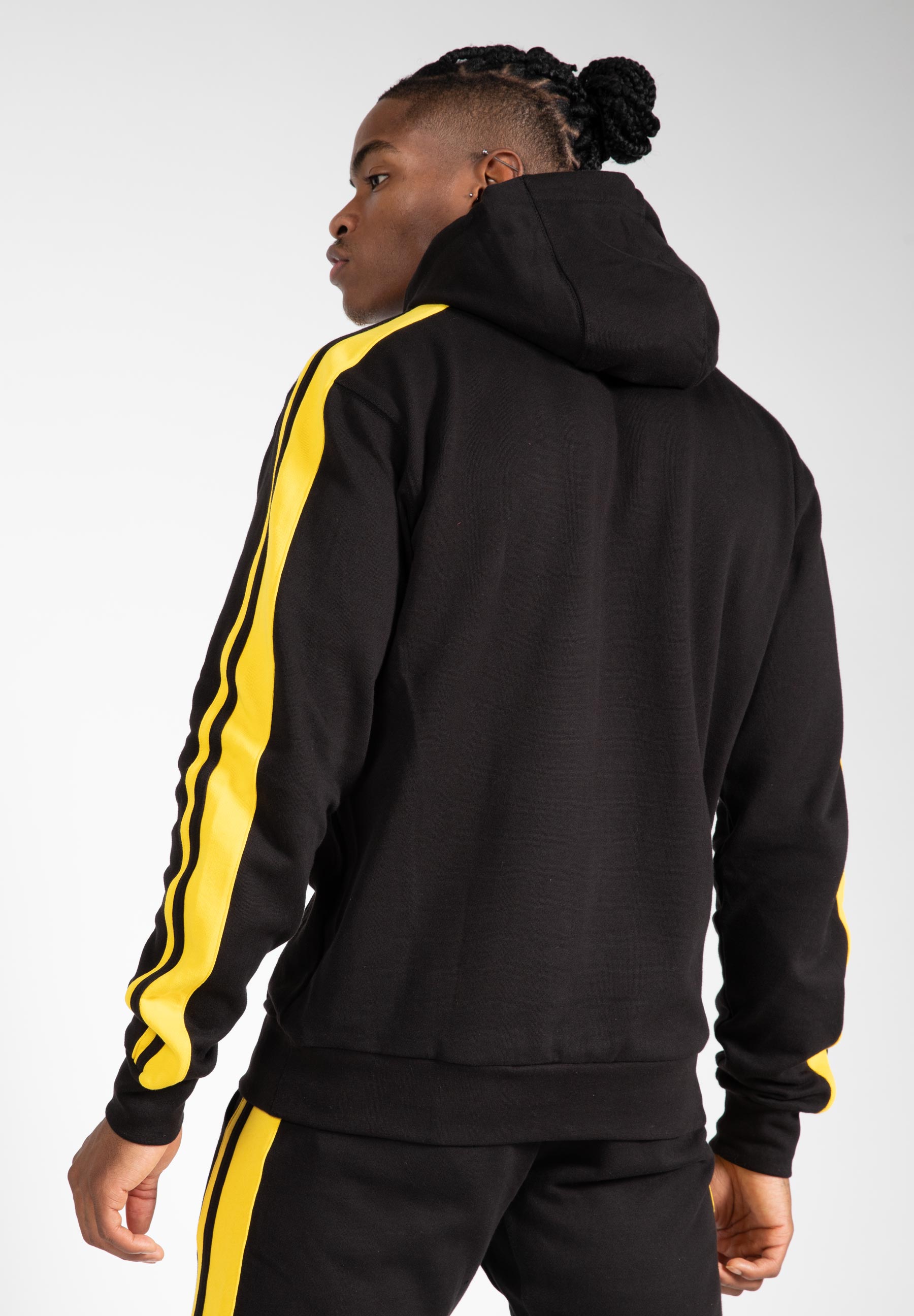Banks Oversized Hoodie - Black/Yellow