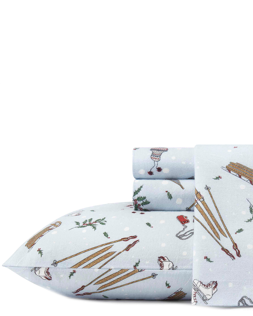 Snow Days Flannel Sheet Set