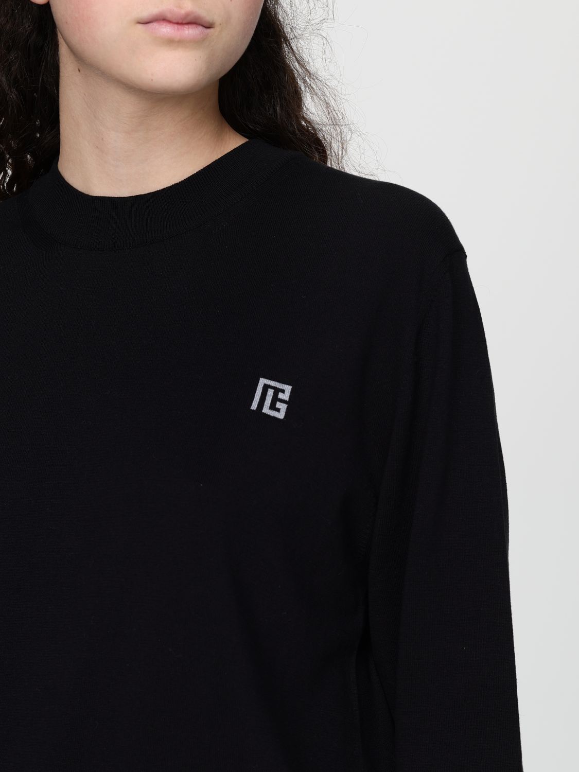 Sweatshirt Woman color Black