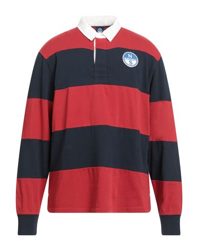 North Sails Man Polo shirt Red Size M Cotton