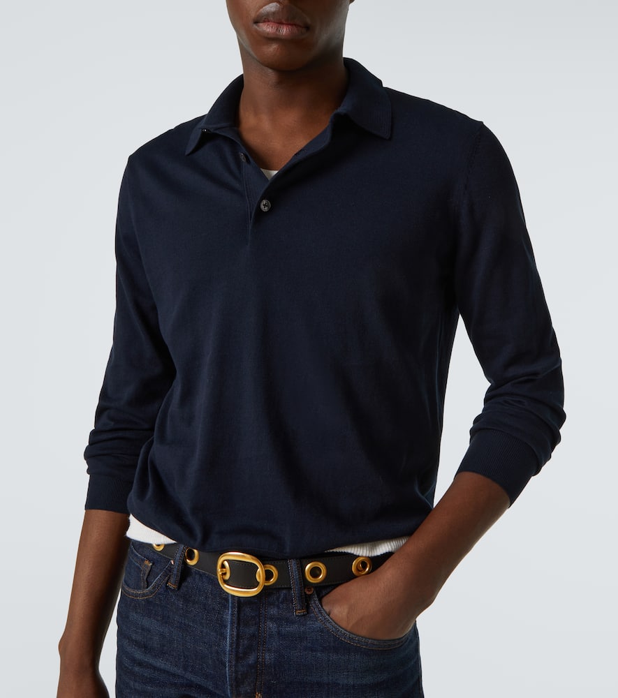Cotton polo shirt
