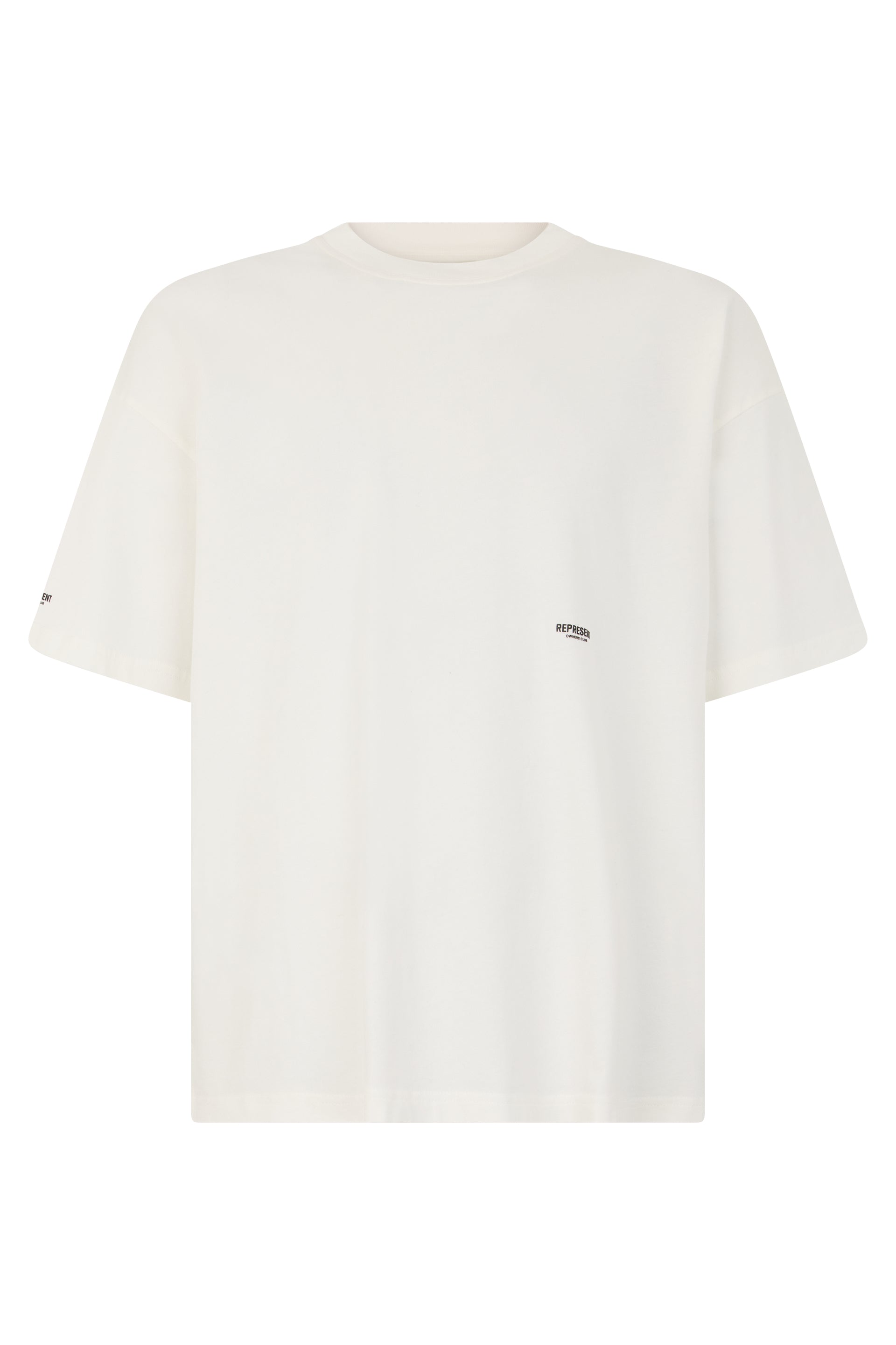 Chest Logo Cotton T-Shirt — White